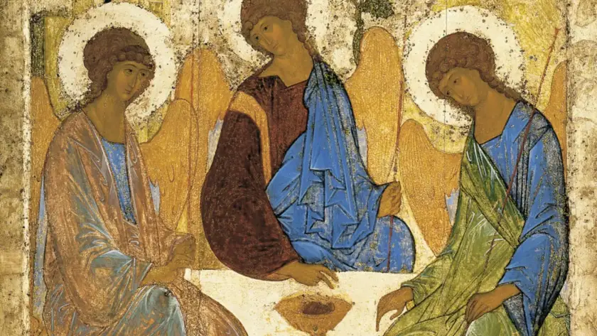 Hospitality of Abraham Icon